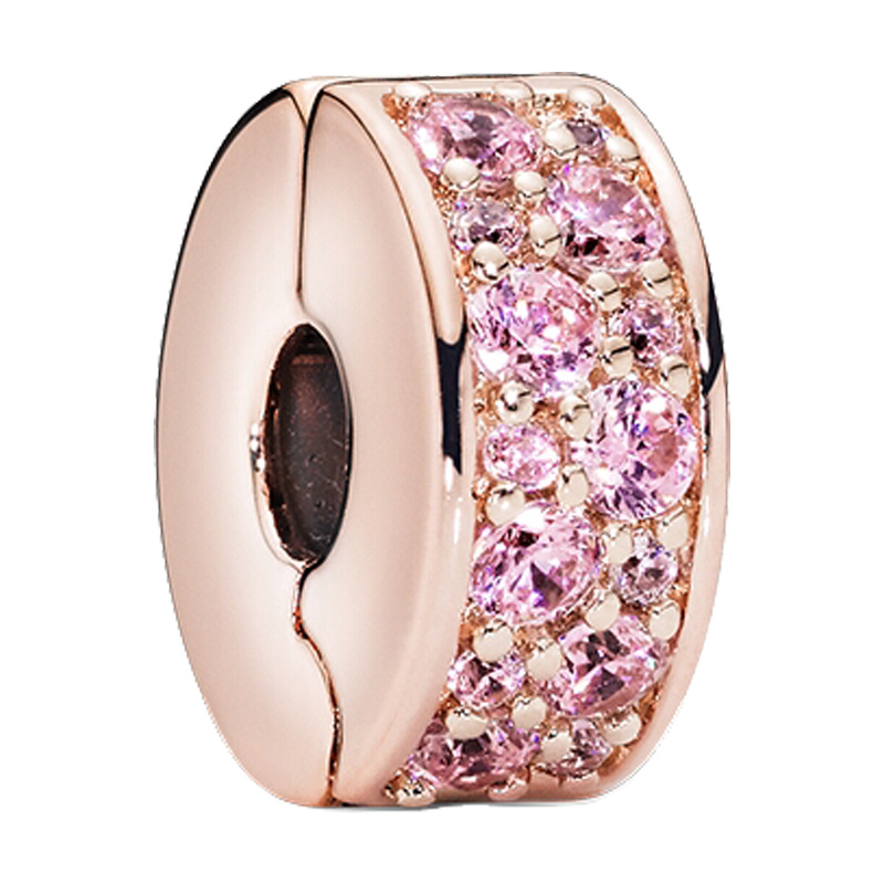 潘多拉玫瑰金色手链