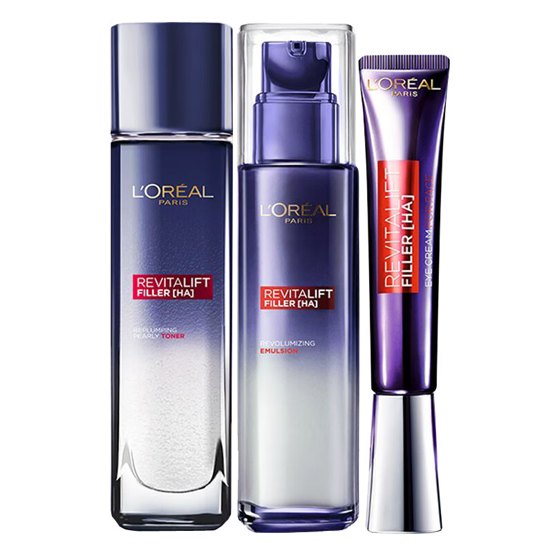 欧莱雅 保湿提亮护肤套装