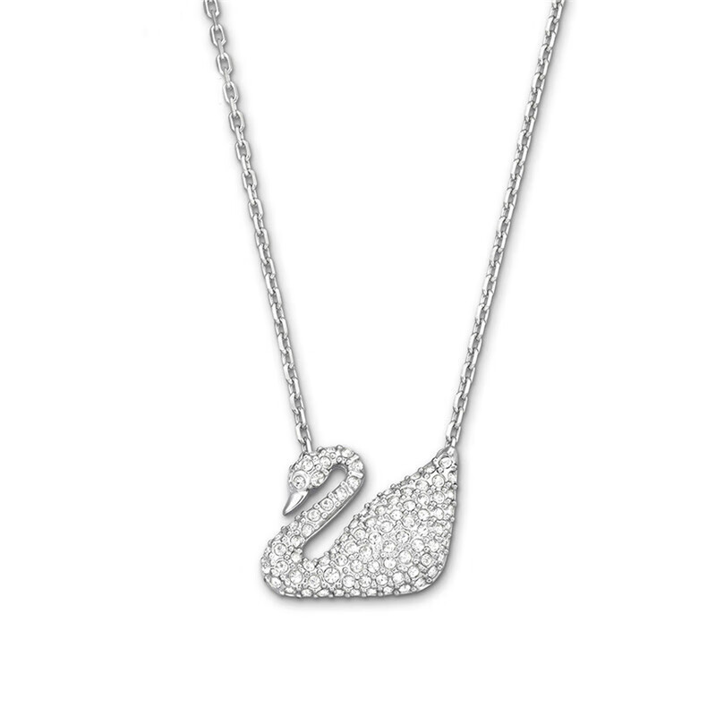 施华洛世奇 银天鹅项链