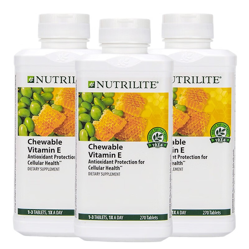 安利纽崔莱 天然 VE咀嚼片