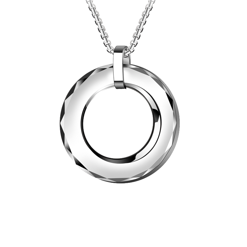 飒雅 朋克说唱钨金 项链