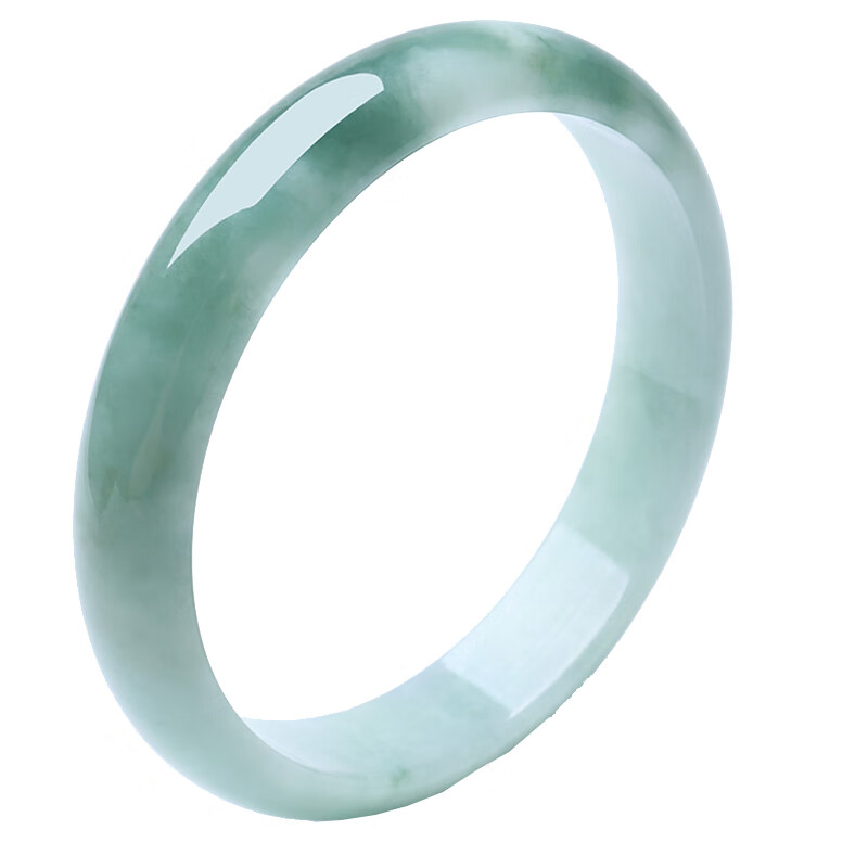 印象眸 飘花翡翠手镯