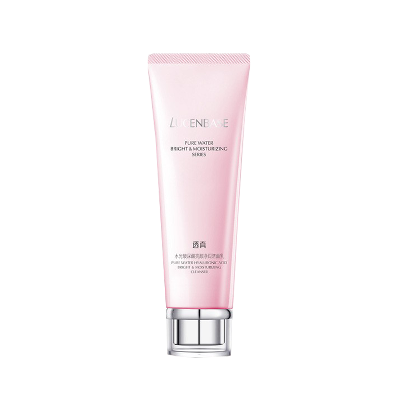 透真 水光玻尿酸亮颜洗面奶