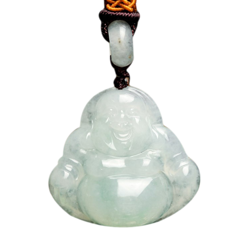 七彩云南 雕工精湛翡翠吊坠