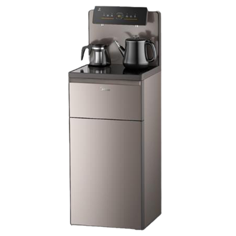 美的 钢化玻璃面板茶吧机