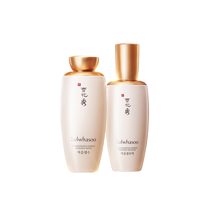 雪花秀 人参焕颜精华露护肤套装