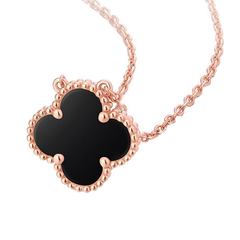 法蔻 黑色玛瑙项链