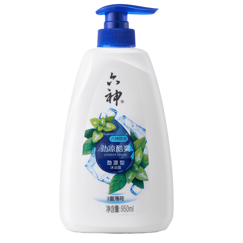 六神 劲凉酷爽沐浴套装
