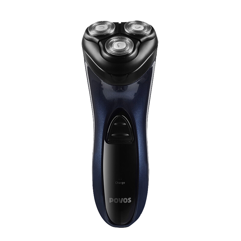 奔腾动三刀头旋转式电动剃须刀