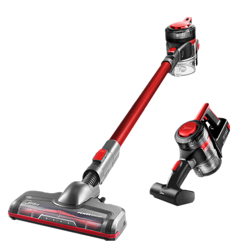 美的 底刷探照灯吸尘器