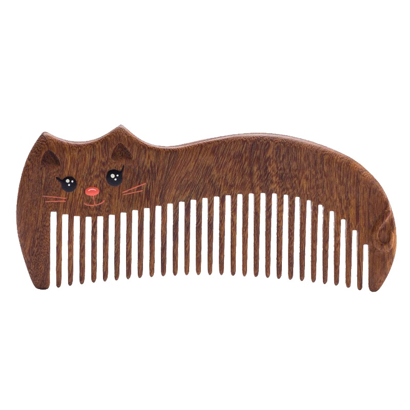 谭木匠 懒猫公主漆艺木梳