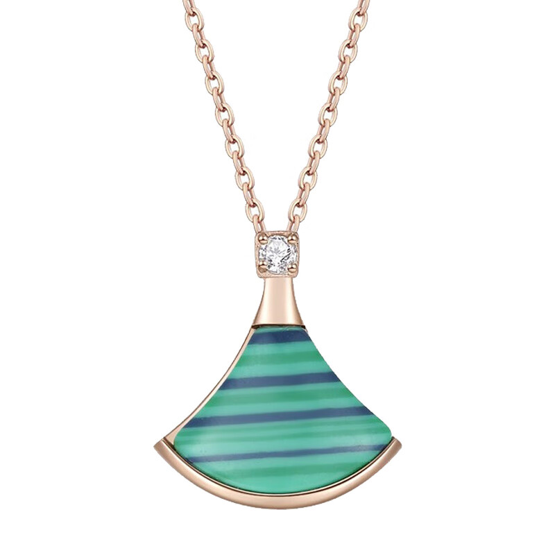 玛萨皇冠小扇子项链