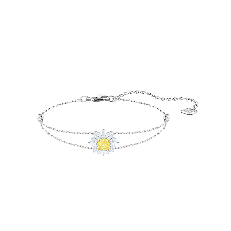 施华洛世奇 双圈雏菊手链
