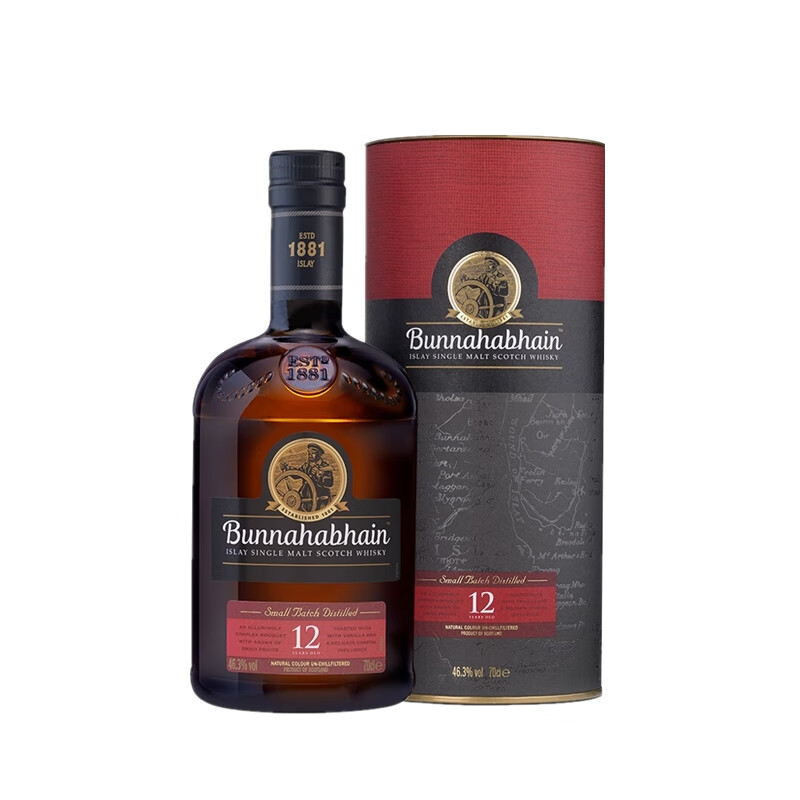 布纳哈本 风味独特 威士忌
