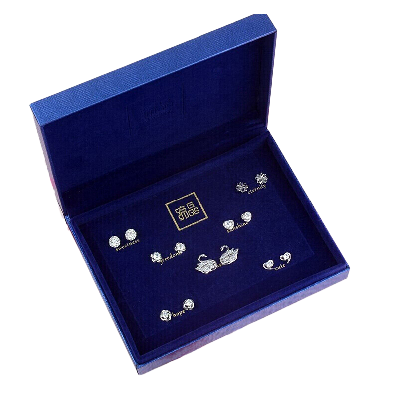 缔晶 浪漫纯银耳钉