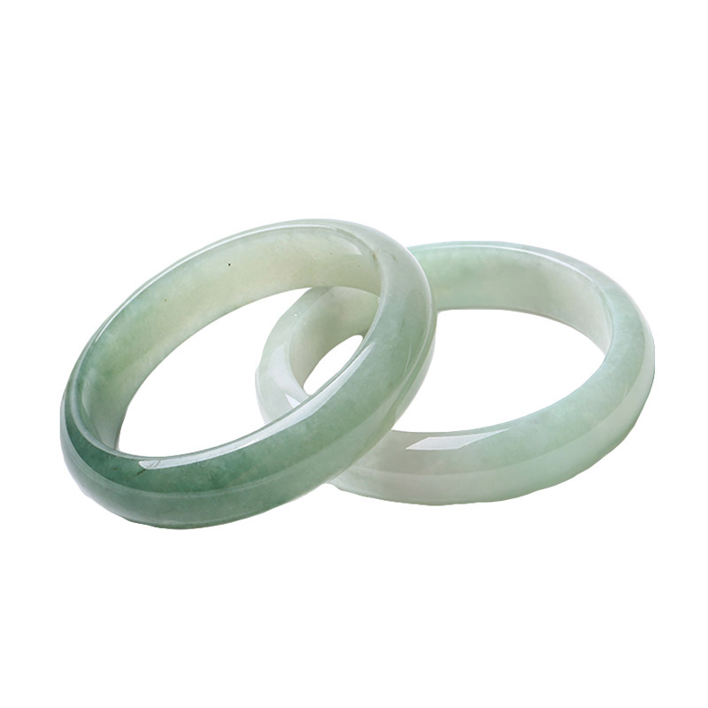 印象眸 飘花翡翠 手镯