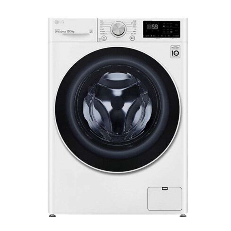 LG 白色滚筒洗衣机