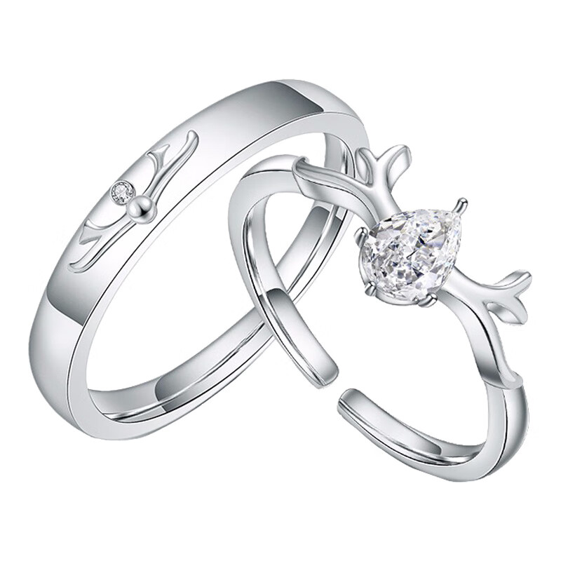 CB一鹿有你活口戒指