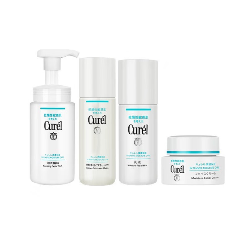 珂润 保湿不粘腻 护肤套盒