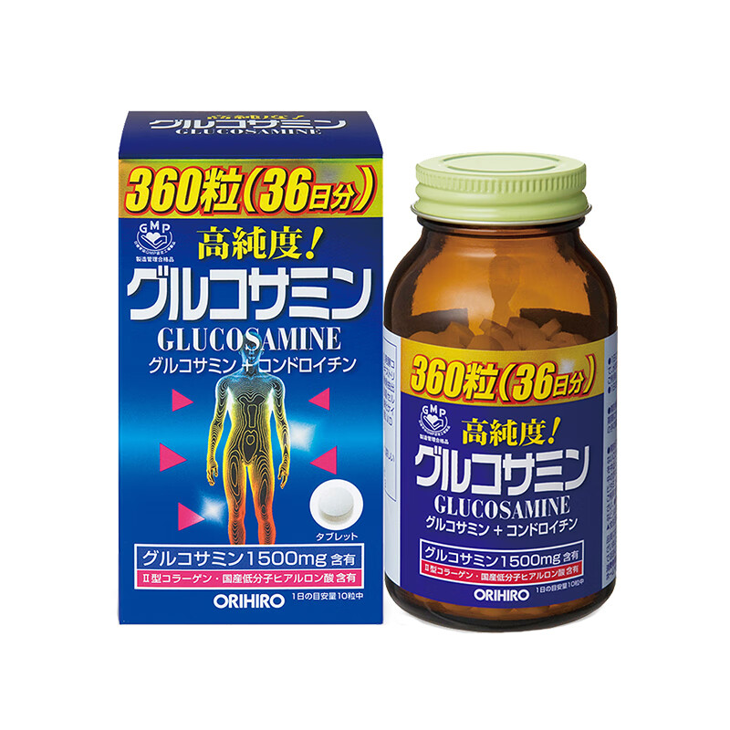 欧力喜乐 浓缩 氨糖软骨素胶囊