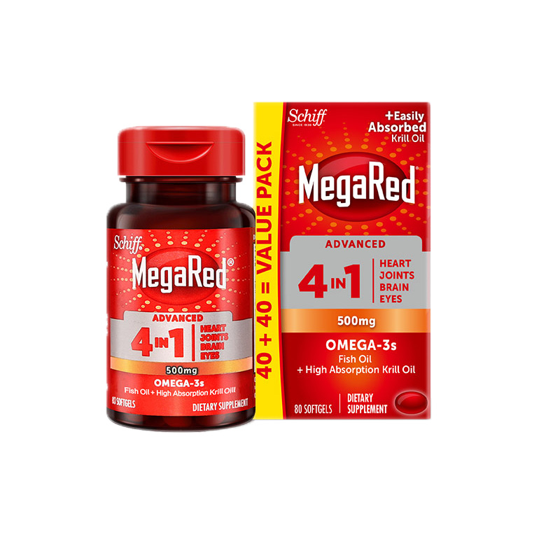 旭福 4合1 磷虾油鱼油