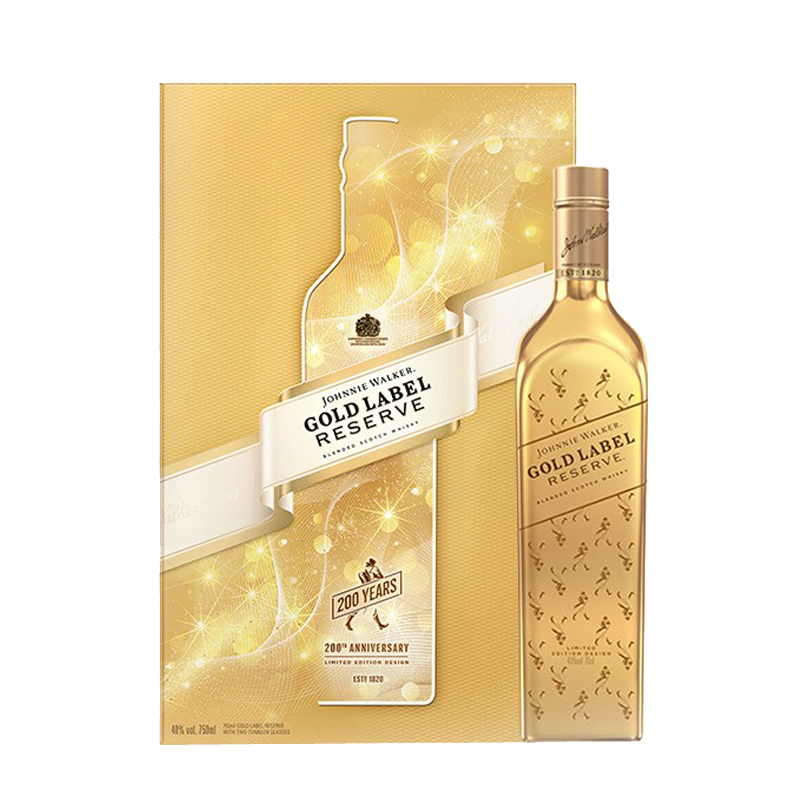 尊尼获加 金色斜标威士忌