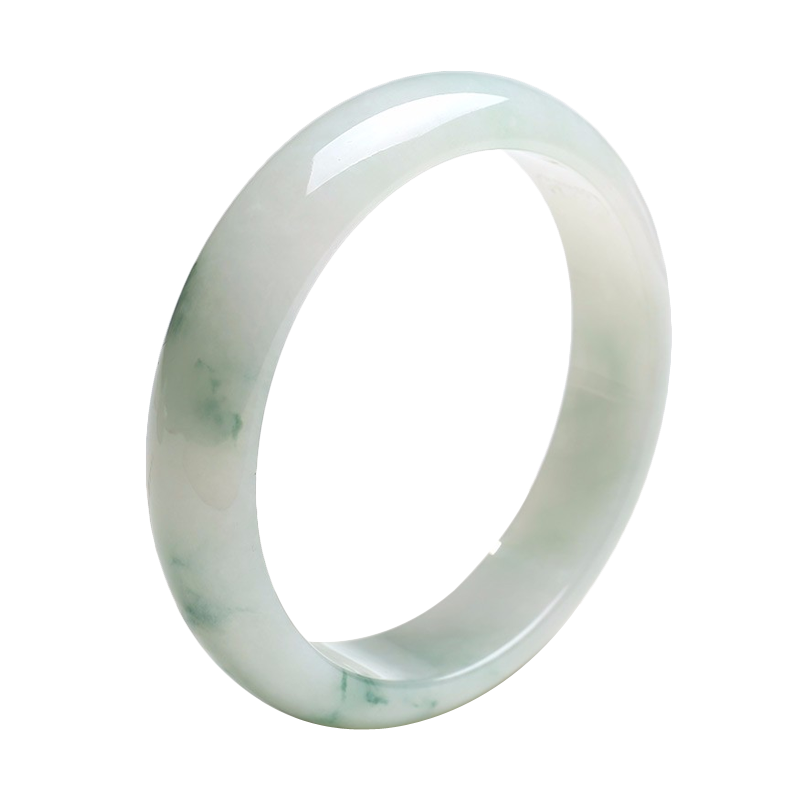 印象眸 飘花翡翠 玉镯