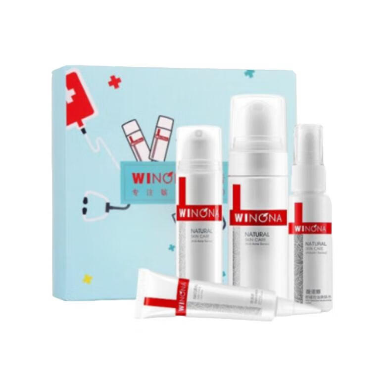 薇诺娜 抗炎修护水乳套装