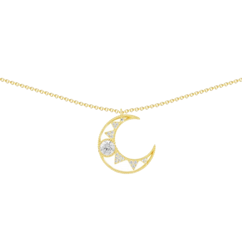 APM 梦幻星月 项链