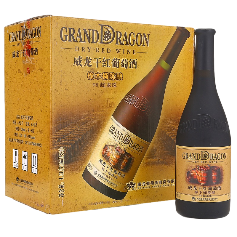 威龙 橡木桶陈酿 红葡萄酒