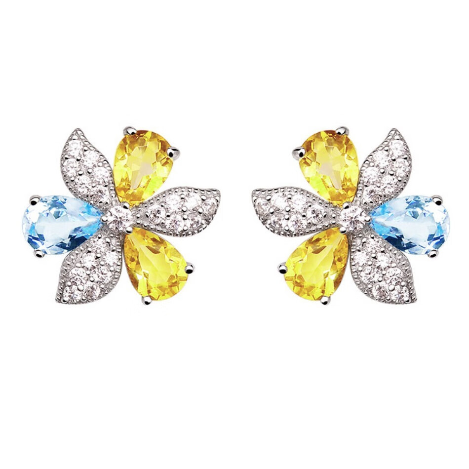 JOLEE 彩色宝石 耳饰