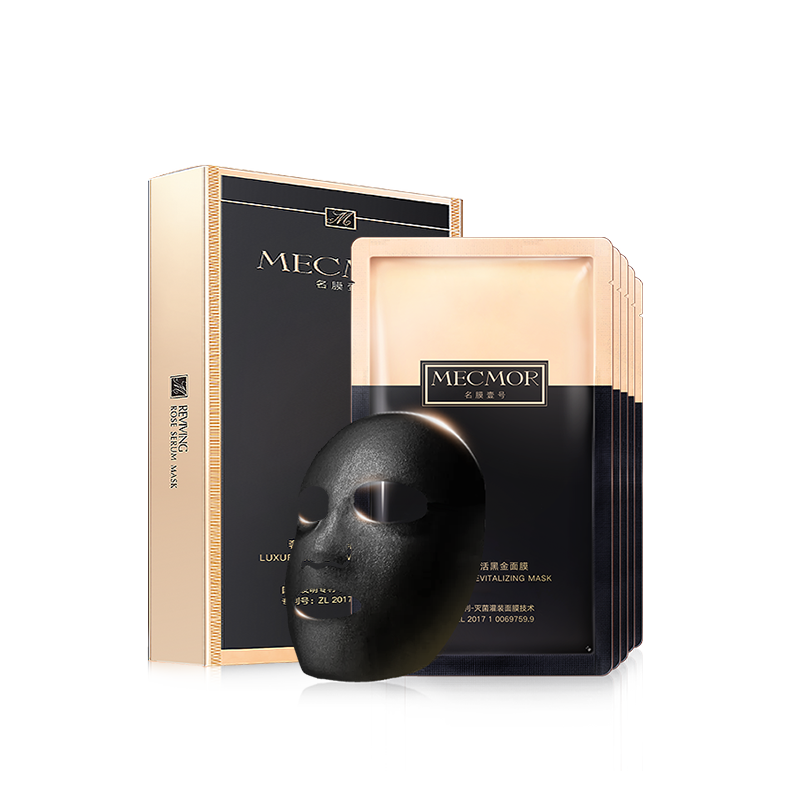 名膜壹号 奢宠玫瑰黑金面膜