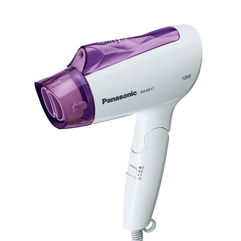 松下 便携式魅力紫色电吹风