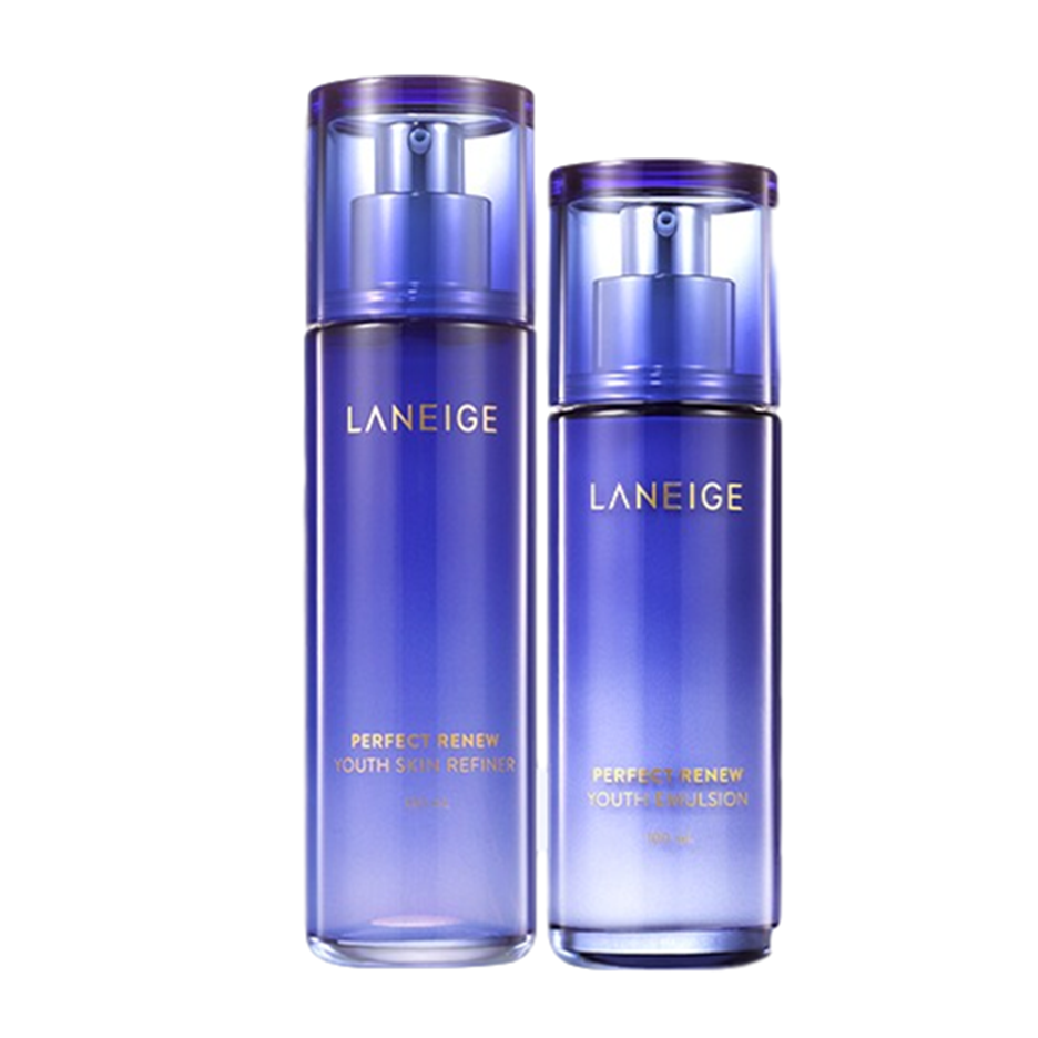 兰芝 水库凝肌水乳护肤套装