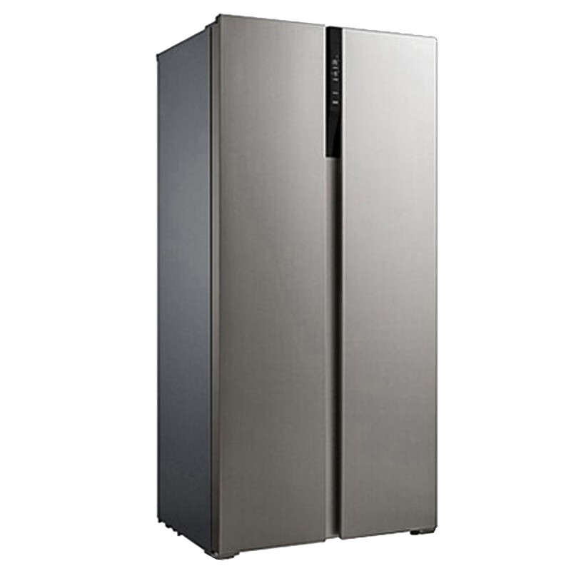 美的 双变频节能省电对开门冰箱