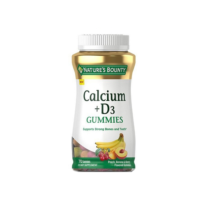 自然之宝 水果味 钙+D3软糖