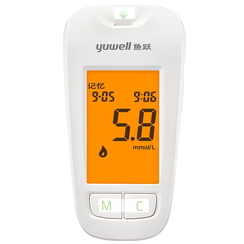 鱼跃 强抗干扰血糖仪