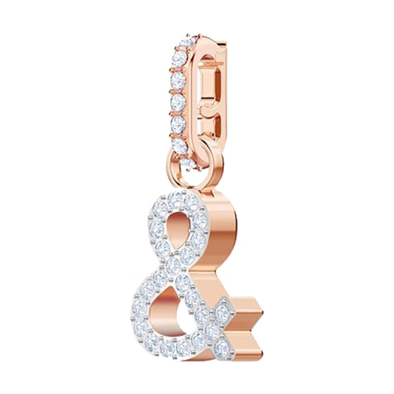 施华洛世奇创意字符吊坠