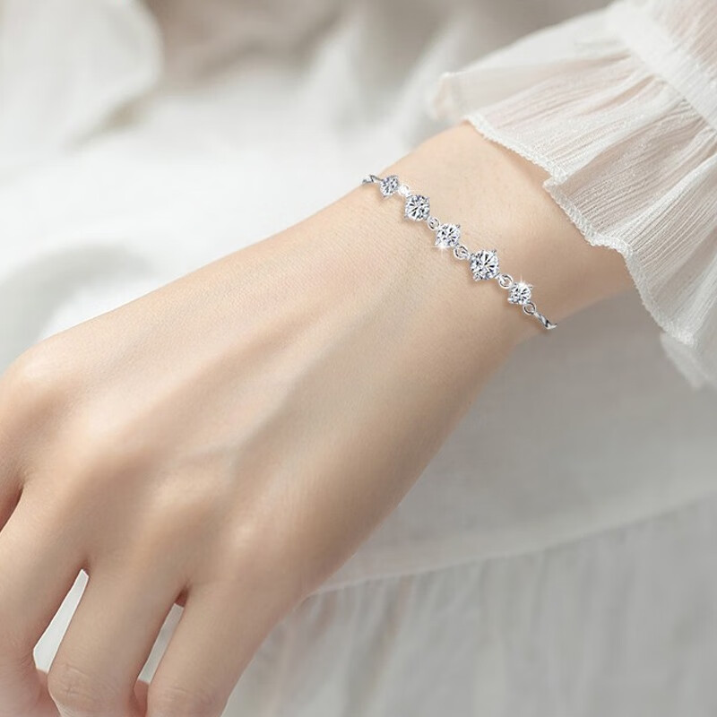 唯一时尚银手链