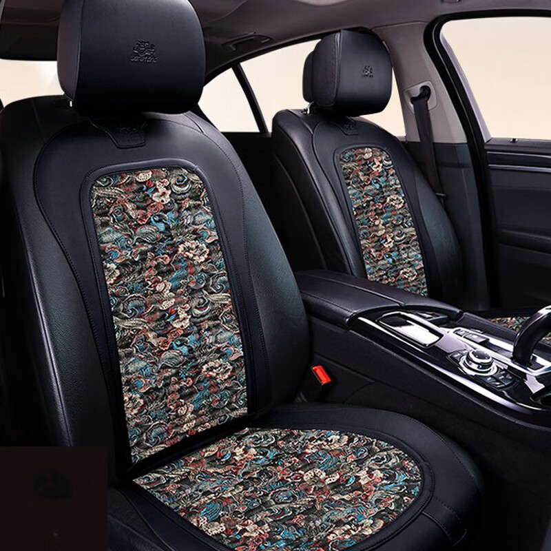 典奥龙腾印花透气座垫