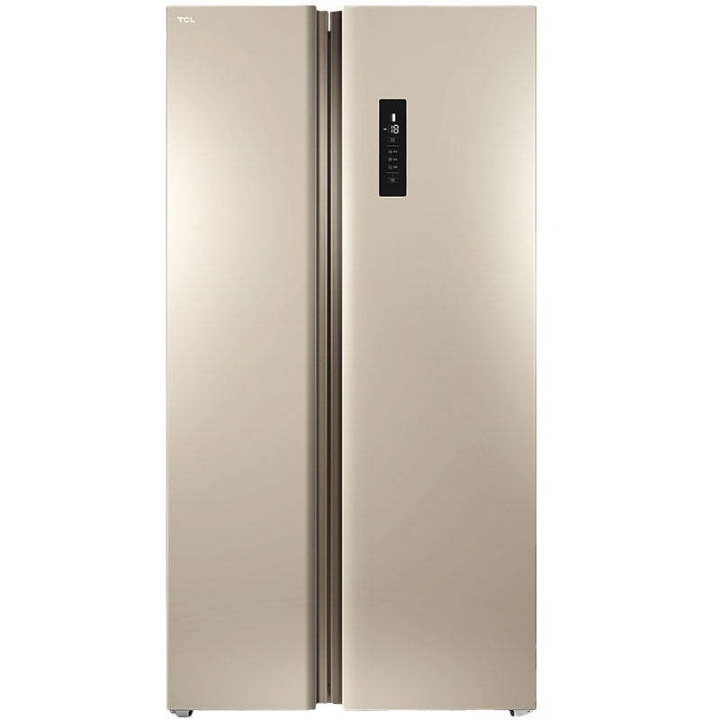 TCL 纤薄机身流光金冰箱