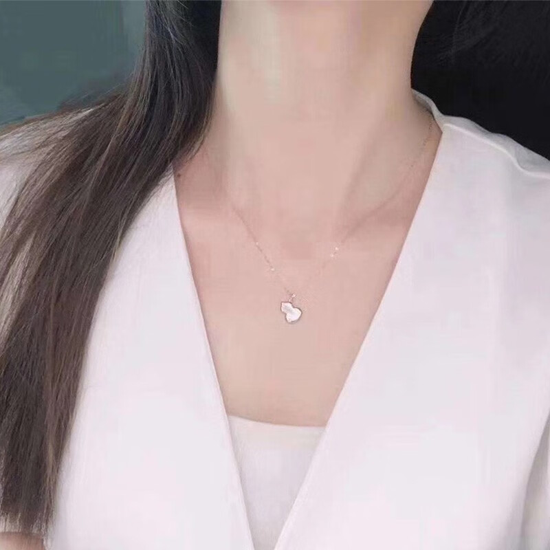 N2it 葫芦钻石项链