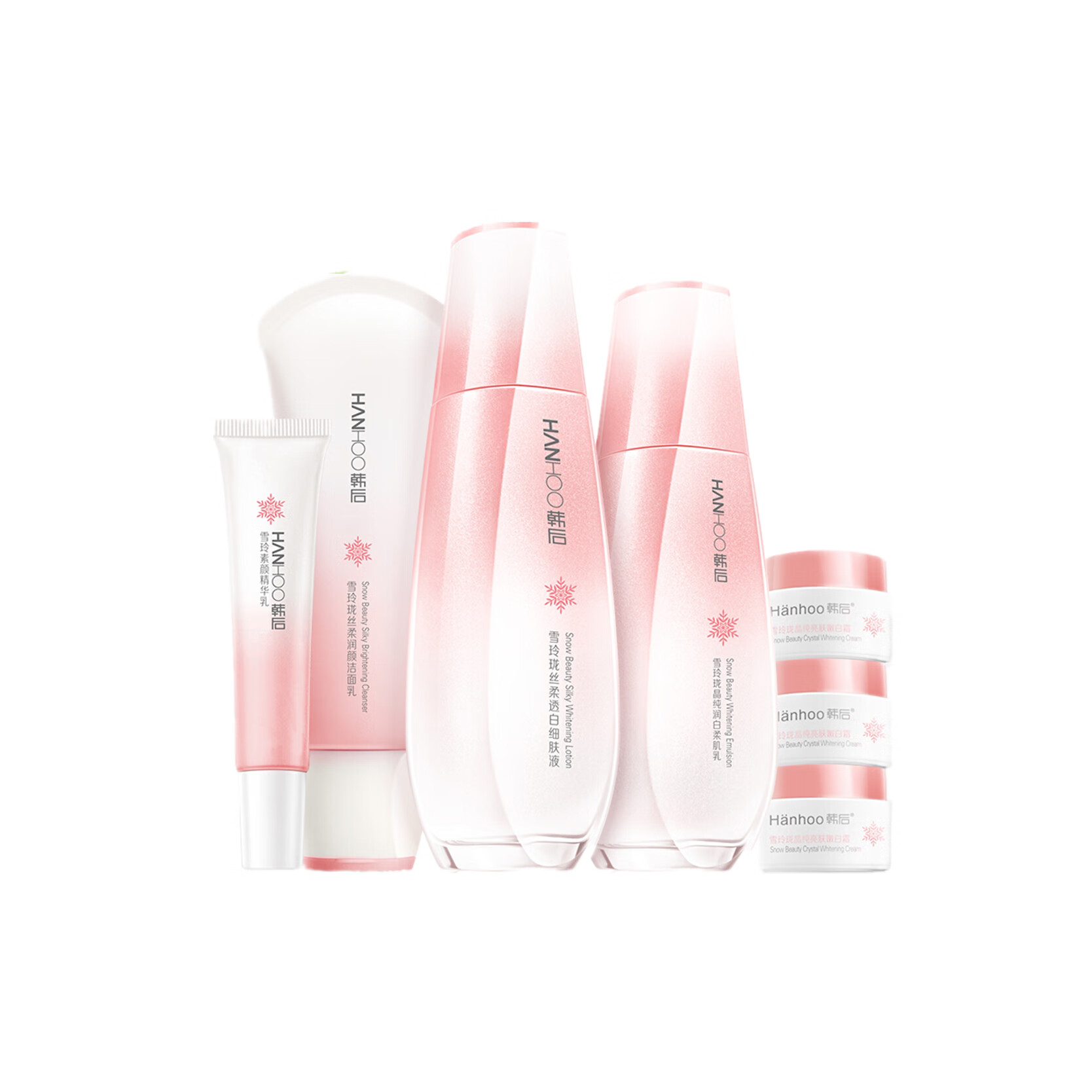 韩后 亮肤补水护肤套装