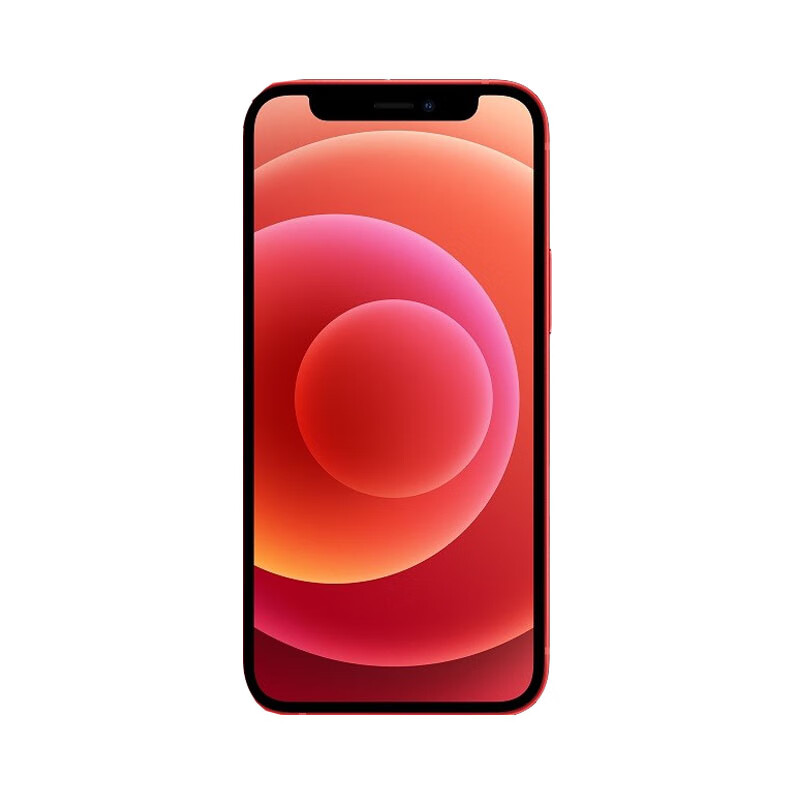 苹果 红色mini手机