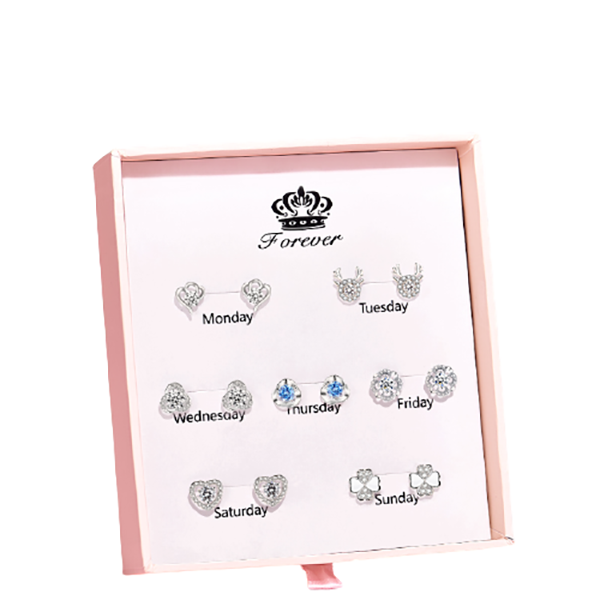 缔晶 色泽亮丽耳钉