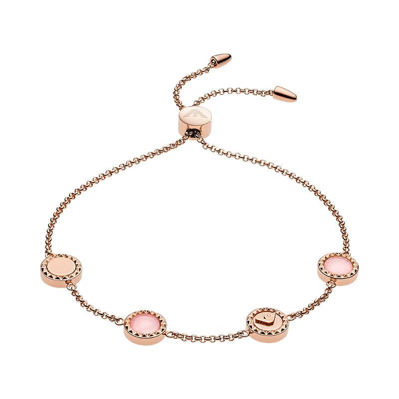 阿玛尼 可调节鹰标手链