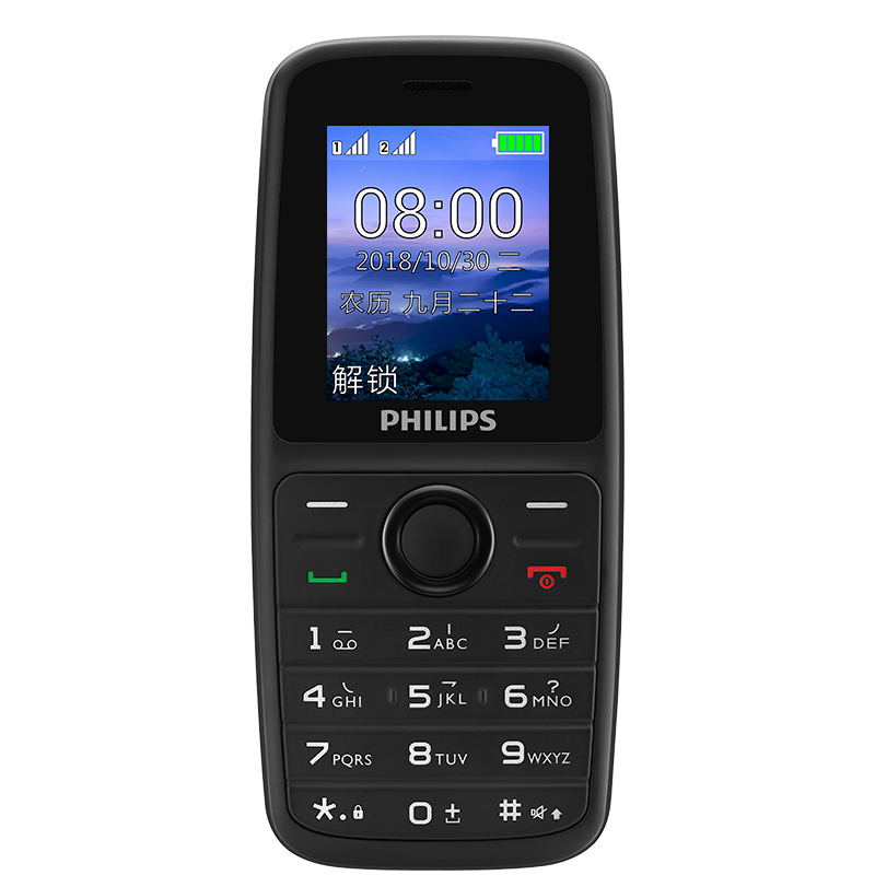 飞利浦E108大屏老人机