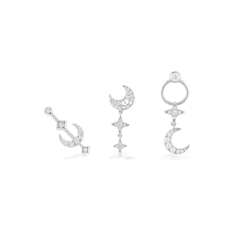 APM气质星月耳饰