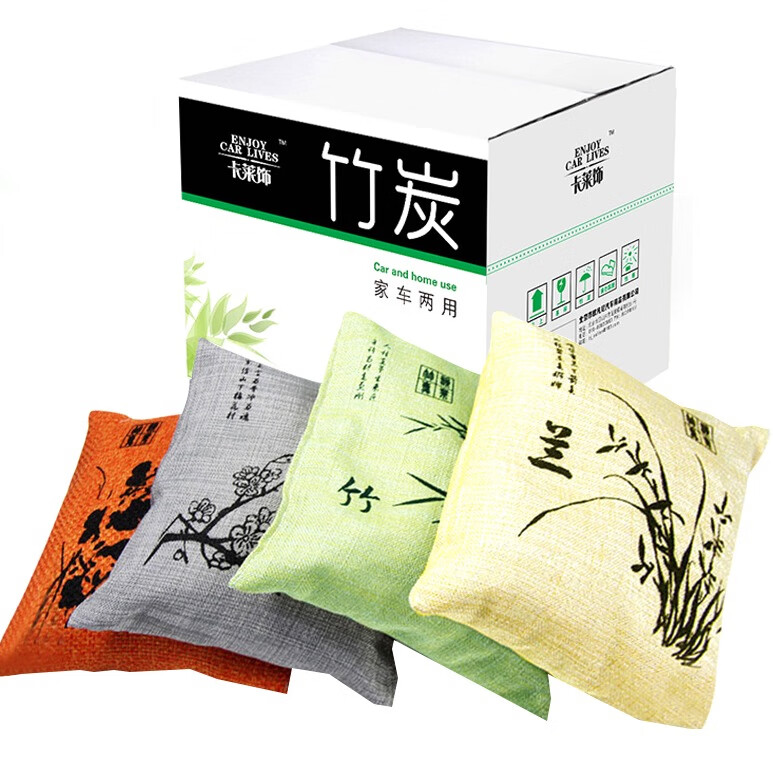 卡莱饰 汽车除味竹炭包