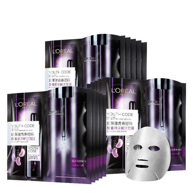 欧莱雅 酵素精华鲜注面膜